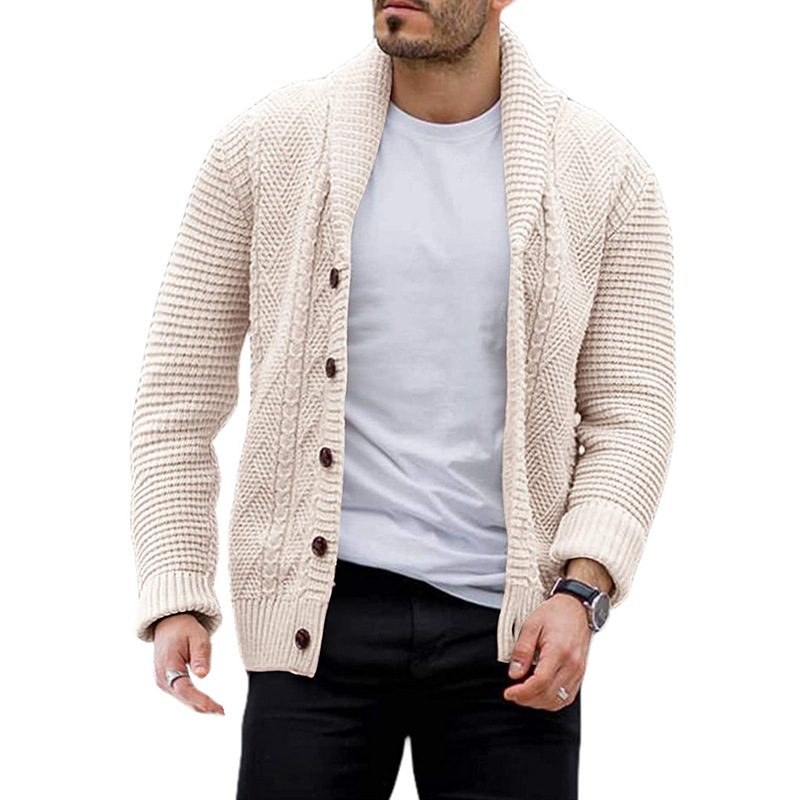 Men's Cardigan Sweater Image 6