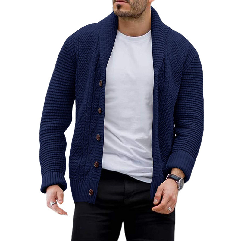 Men's Cardigan Sweater Image 2