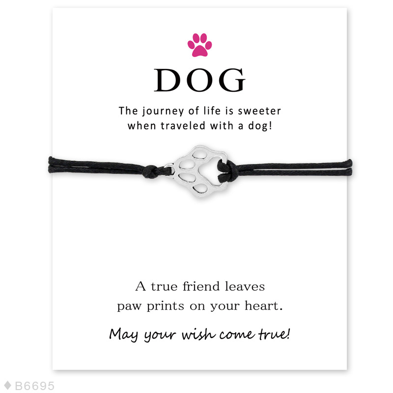 DOG Blessing Card Bracelet - Image 2