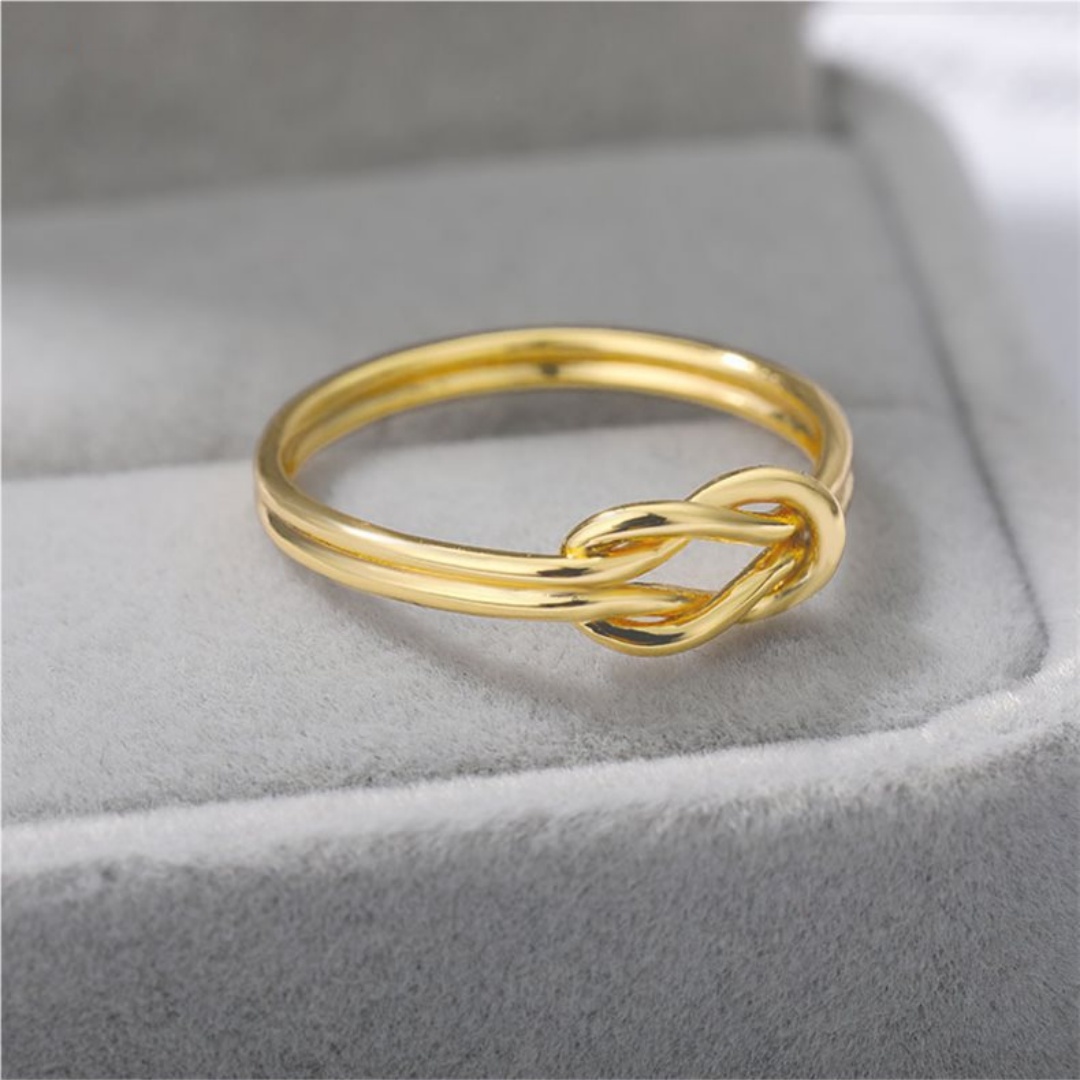Zircon Cross Wrap Ring - Image 3