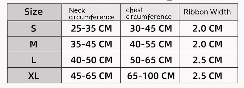 Fresh Six-color H-shaped PET's Chest-back 1