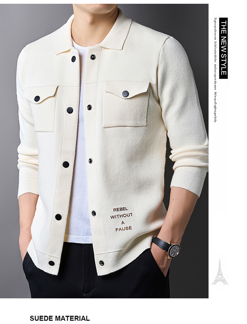 Men's Knitted Jacket 1