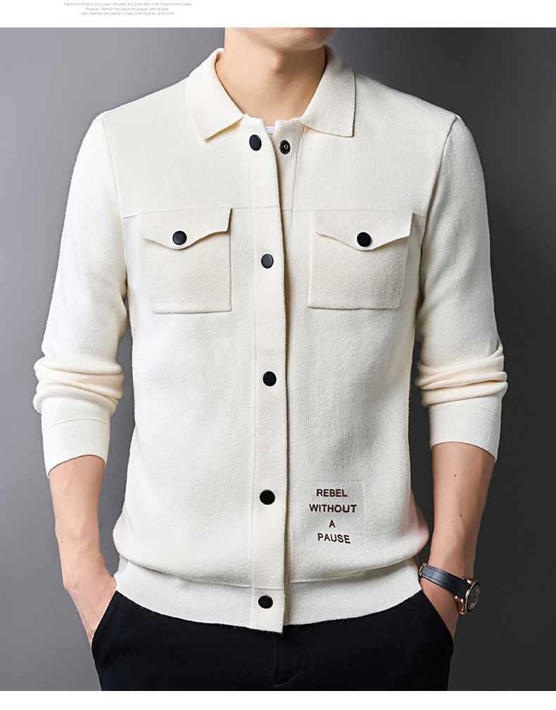 Men's Knitted Jacket 2