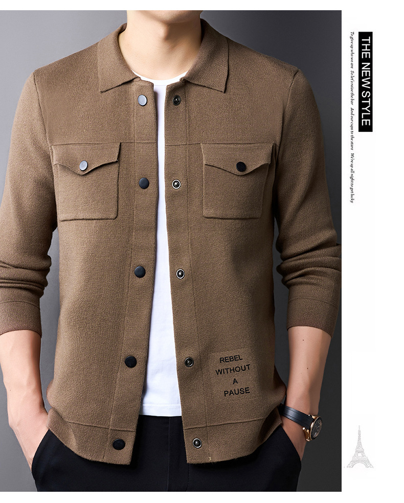 Men's Knitted Jacket 3