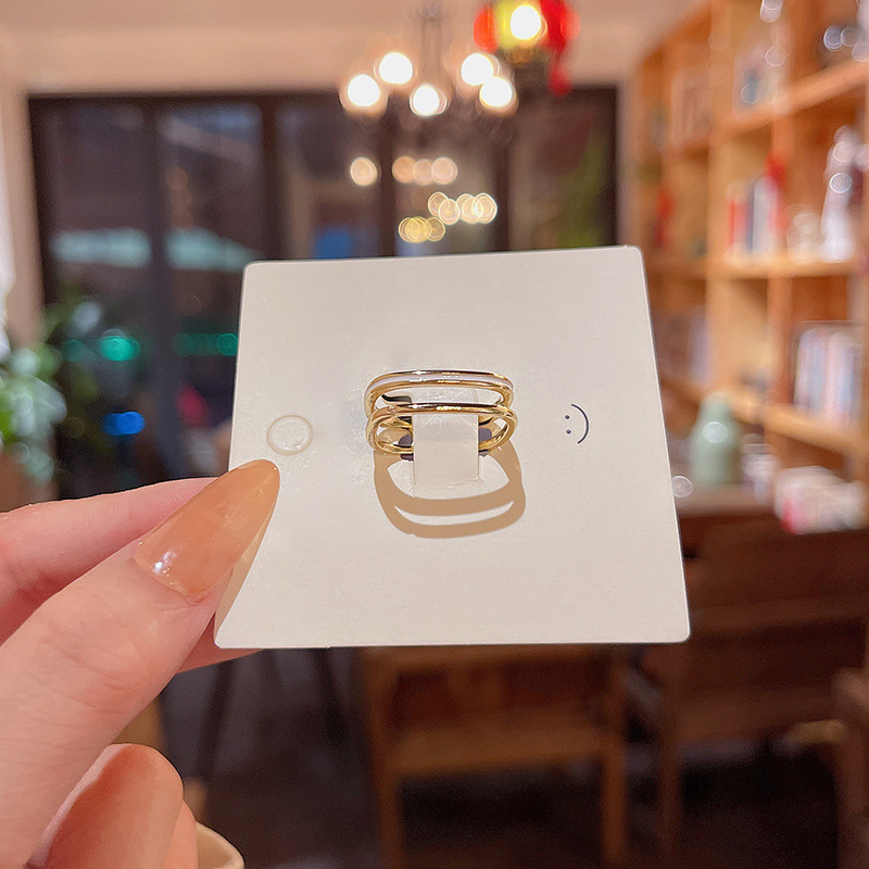 Women's Double Layer Ring 5