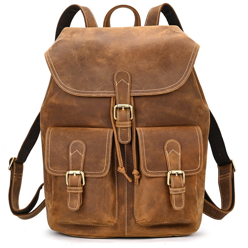Leather Backpack 4
