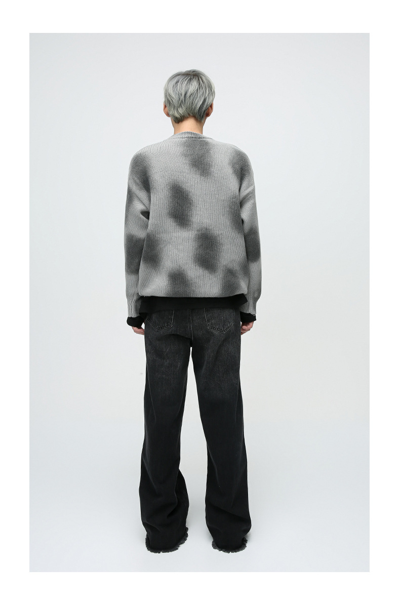 American Street Patchwork Design Jeans - Image 10