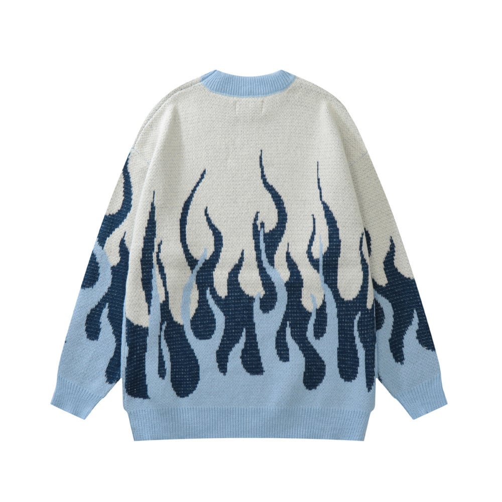 Hip Hop Knitted Sweater - Trendy