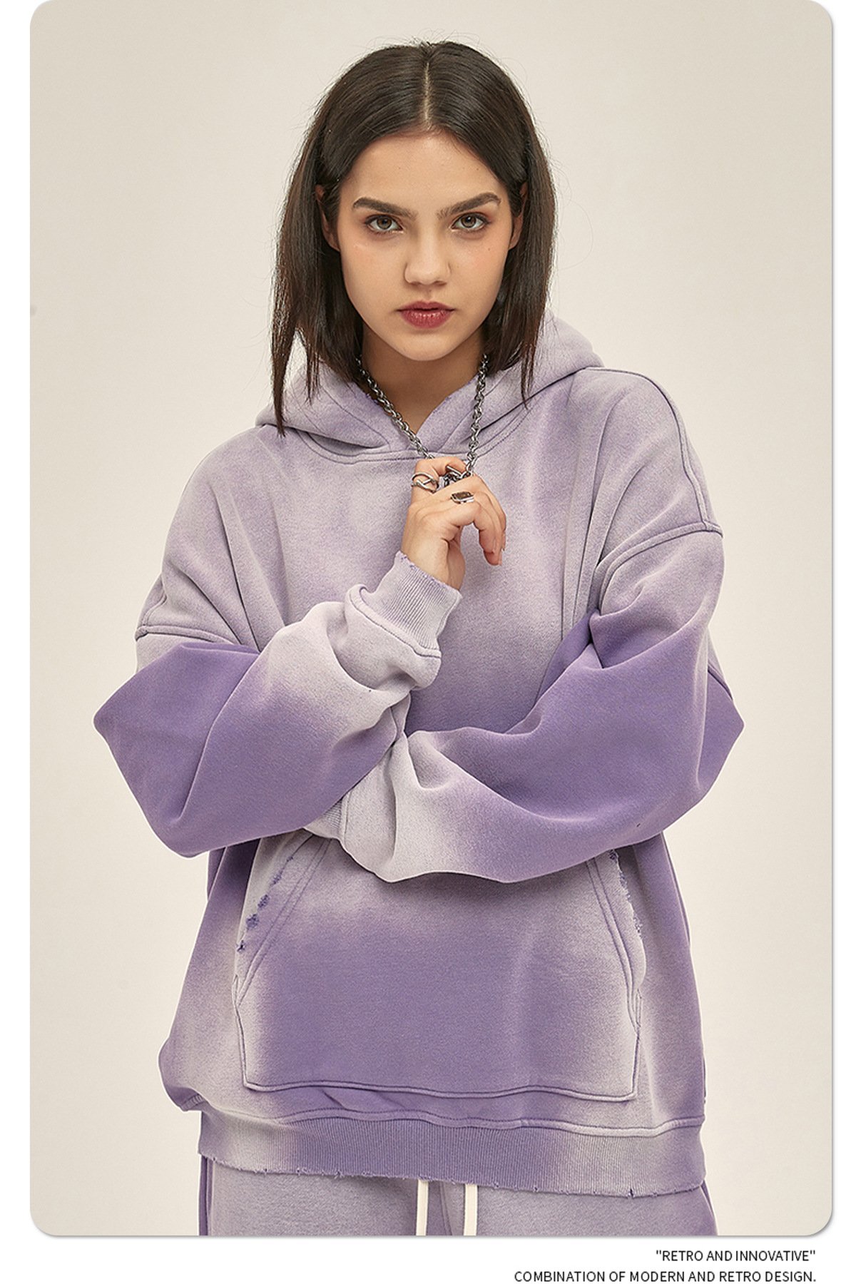 Back view of sweater
