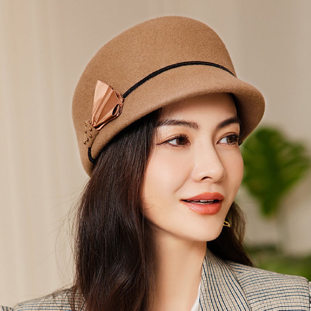 Autumn Winter Vintage Top Hat - Image 1