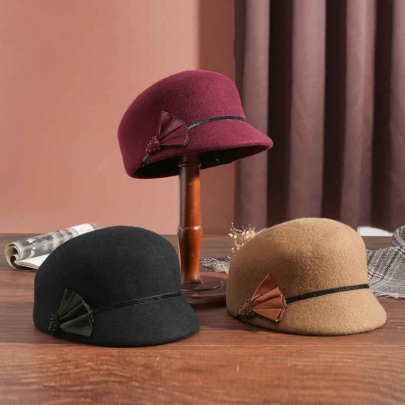 Autumn Winter Vintage Top Hat - Image 2