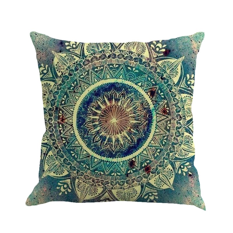 Beach Bohemian Geometric Pattern Pillowcase 6
