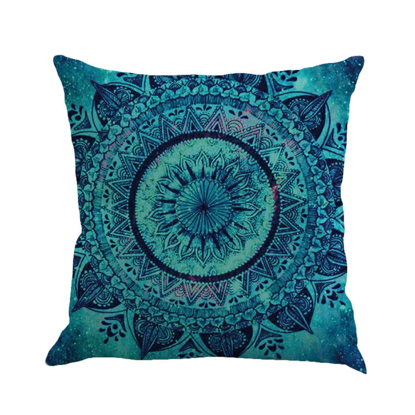 Beach Bohemian Geometric Pattern Pillowcase 2