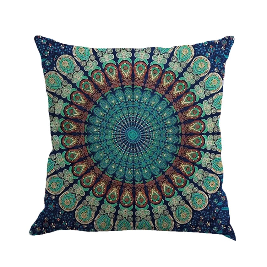 Beach Bohemian Geometric Pattern Pillowcase 3