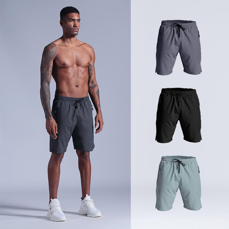 Pantalones cortos gris claro