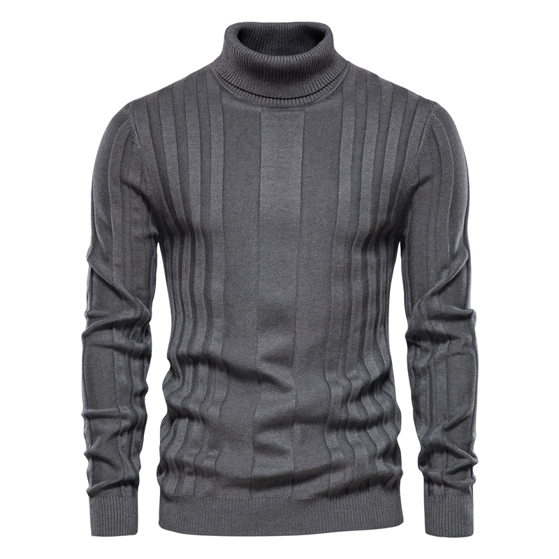 Men's Casual High-neck Sweater