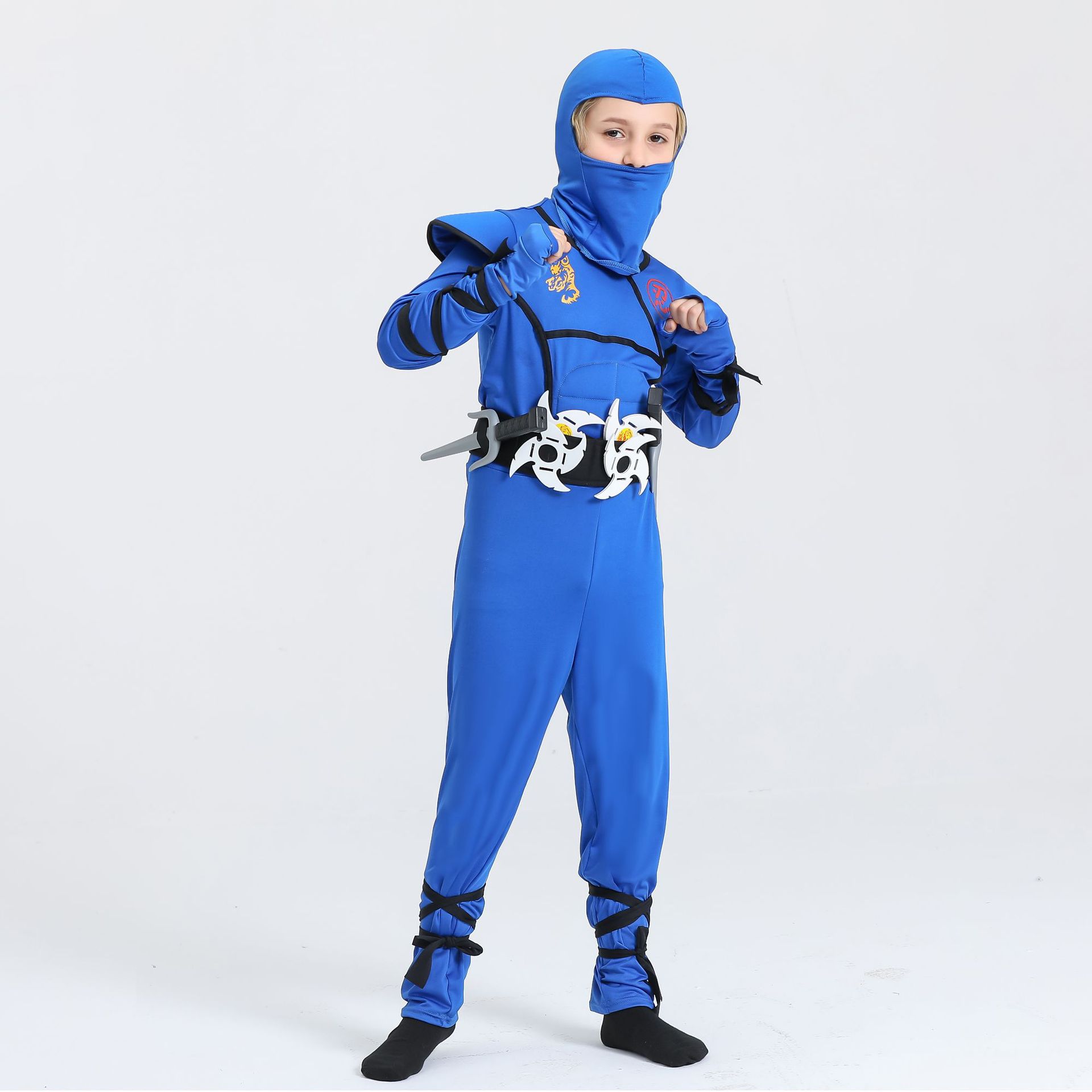 Halloween Ninja Costume - Blue