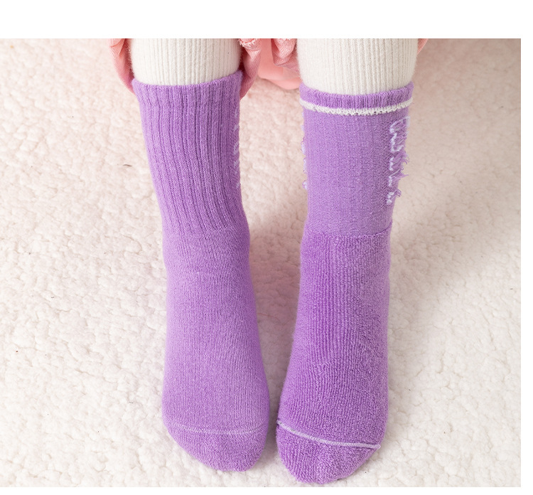 Children Extra Thick Fluffy Loop Socks 20
