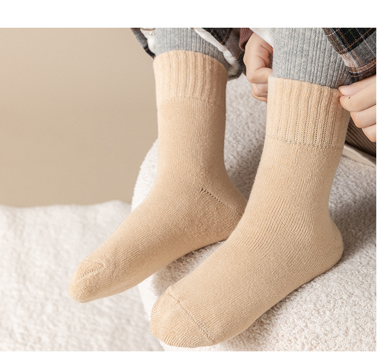 Children Extra Thick Fluffy Loop Socks 15