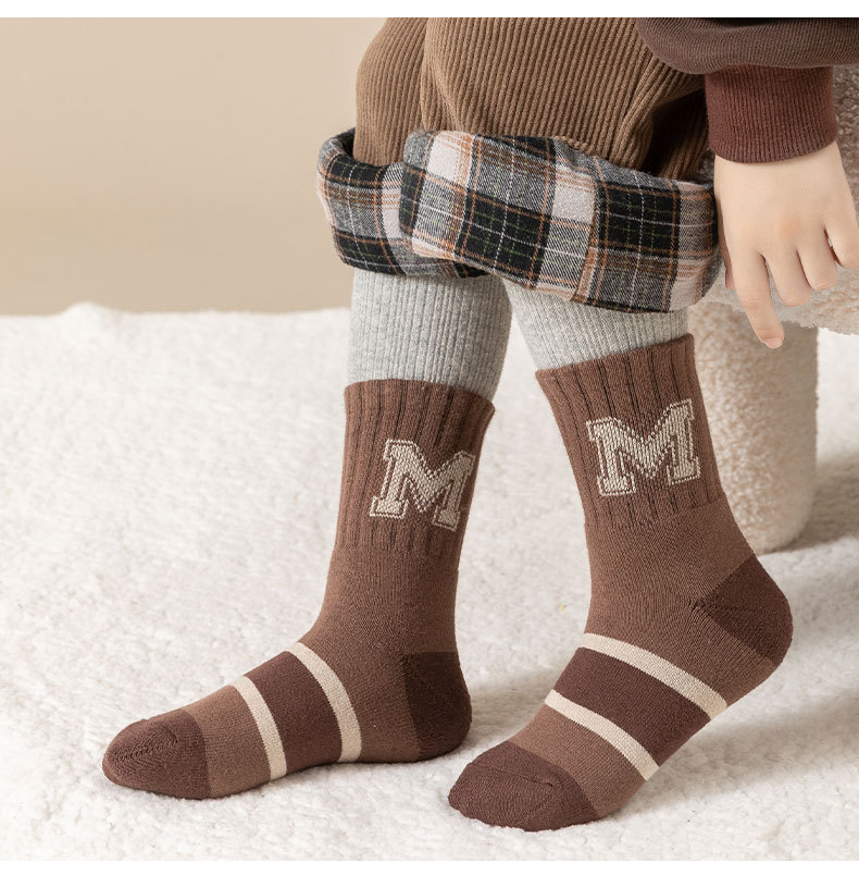 Children Extra Thick Fluffy Loop Socks 10