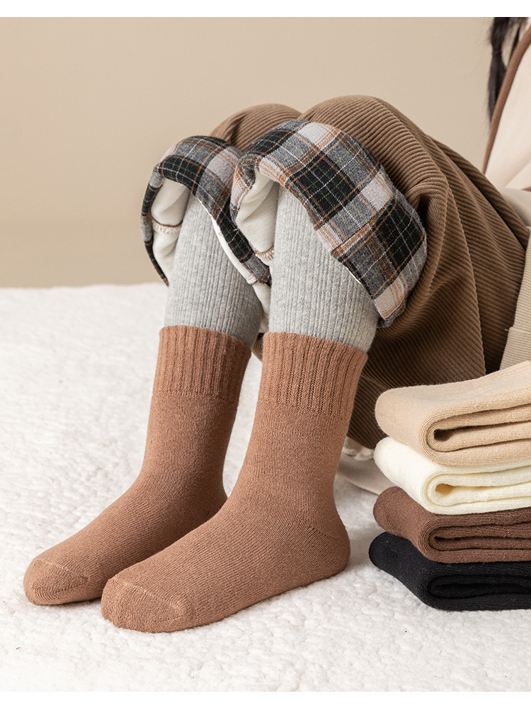 Children Extra Thick Fluffy Loop Socks 13