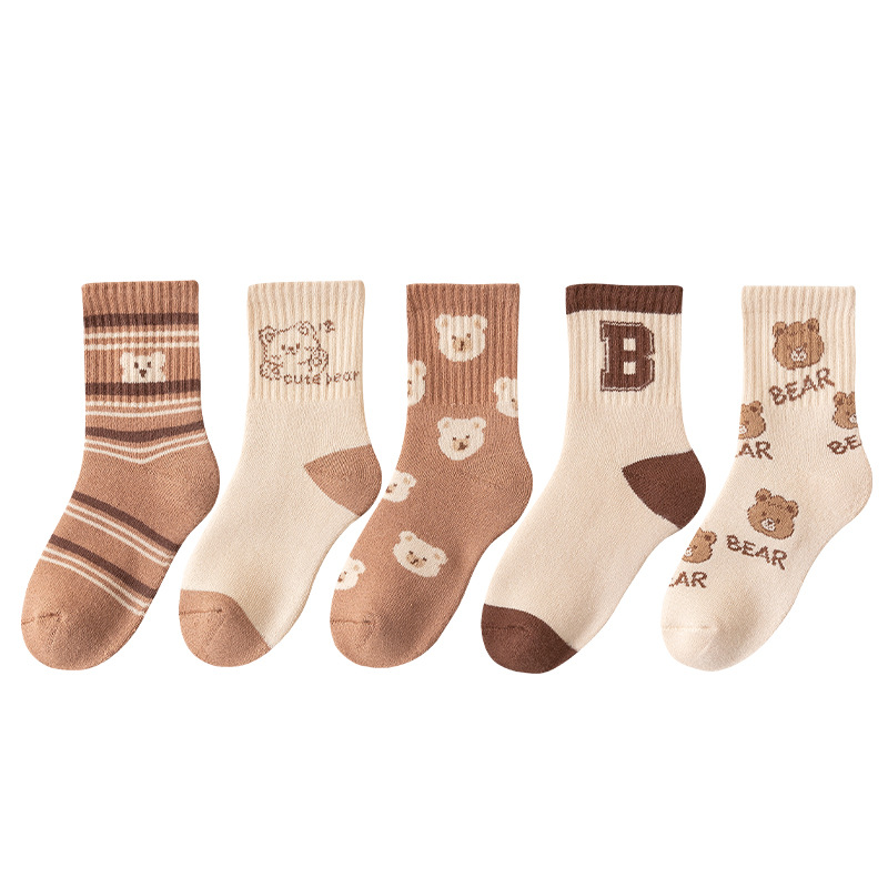 Children Extra Thick Fluffy Loop Socks 22