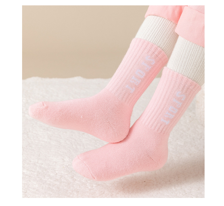 Children Extra Thick Fluffy Loop Socks 17