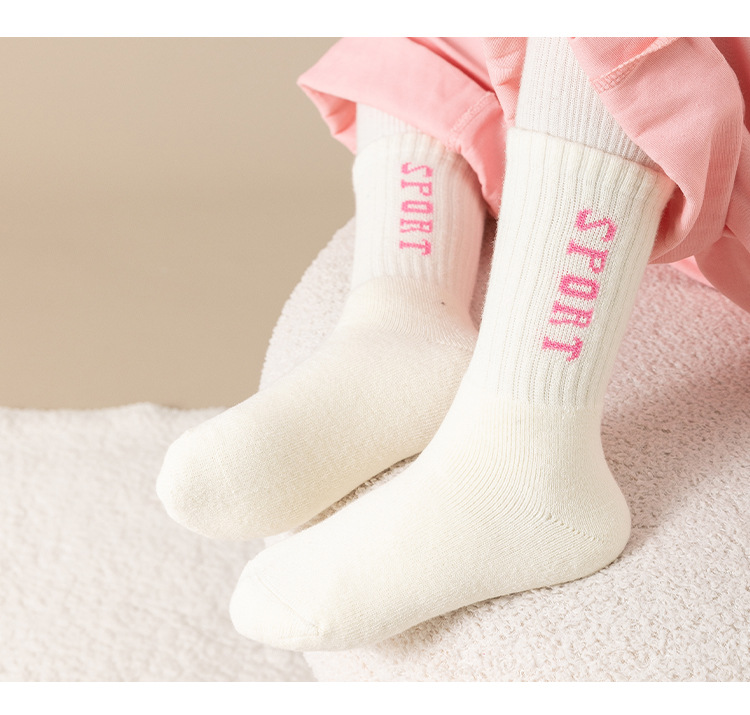 Children Extra Thick Fluffy Loop Socks 18