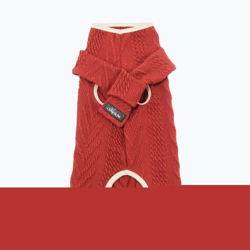 Vintage Twist Pet Sweater Image 3