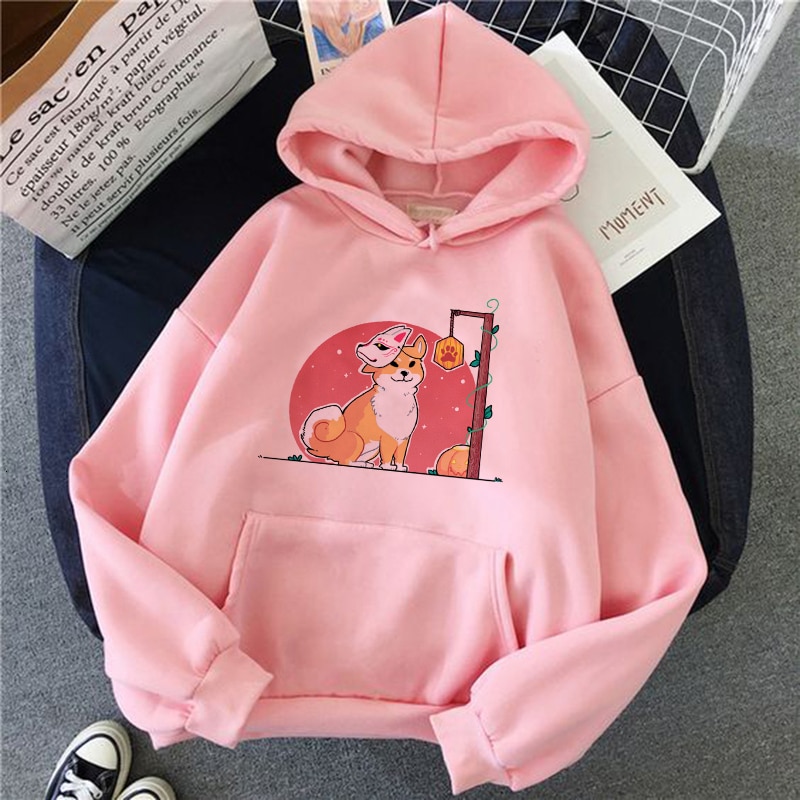 Korean Loose Hoodie Style