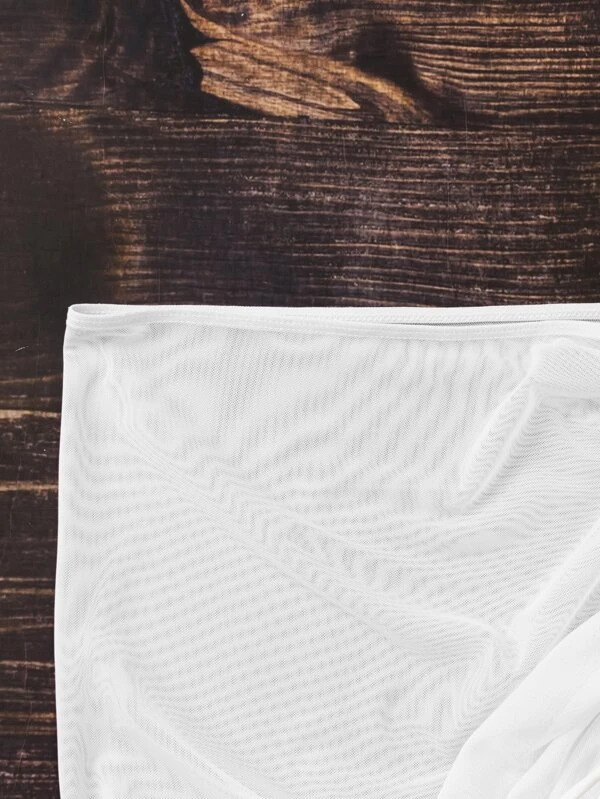Lime Gauze Skirt