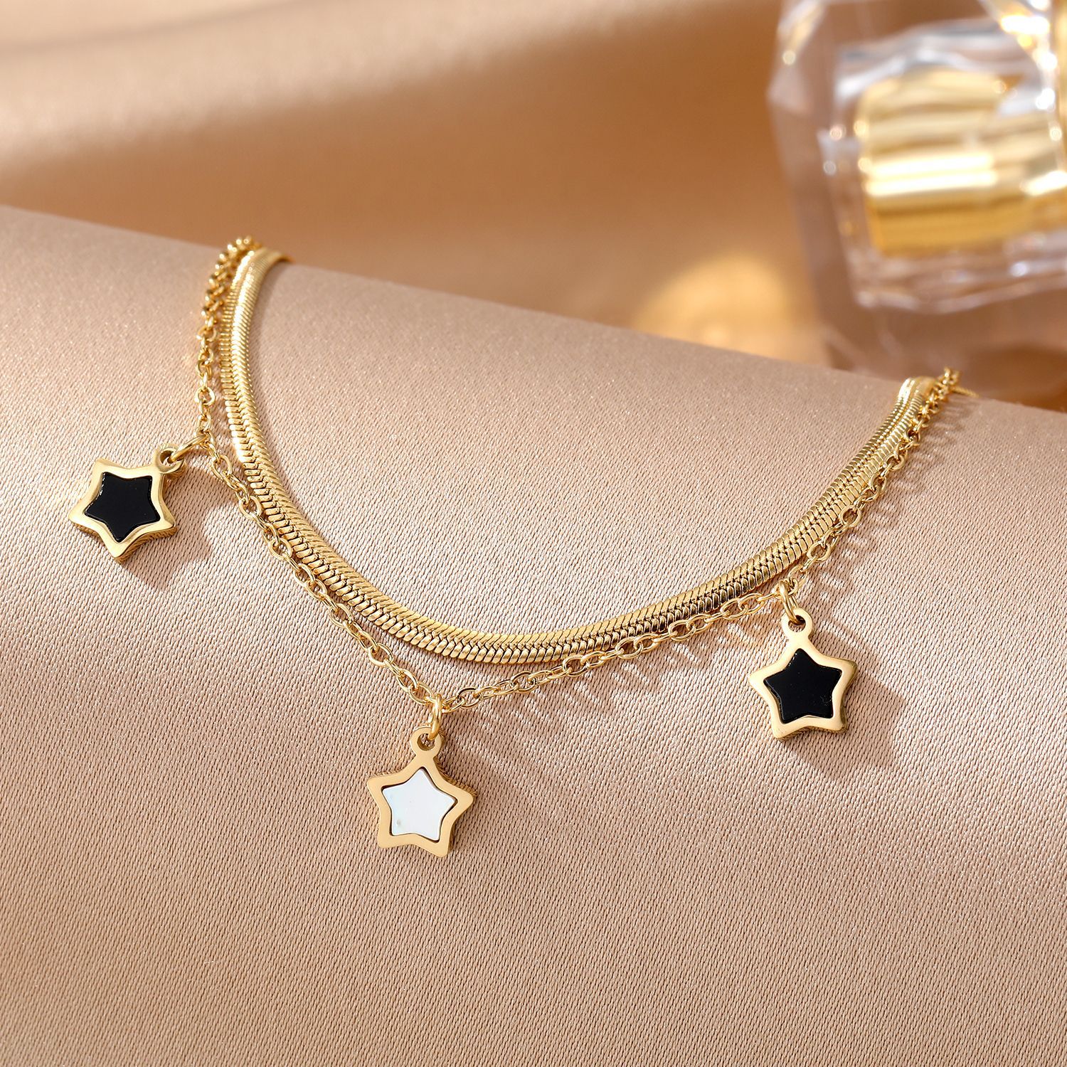 Five-pointed Star Stainless Steel Bracelet 1