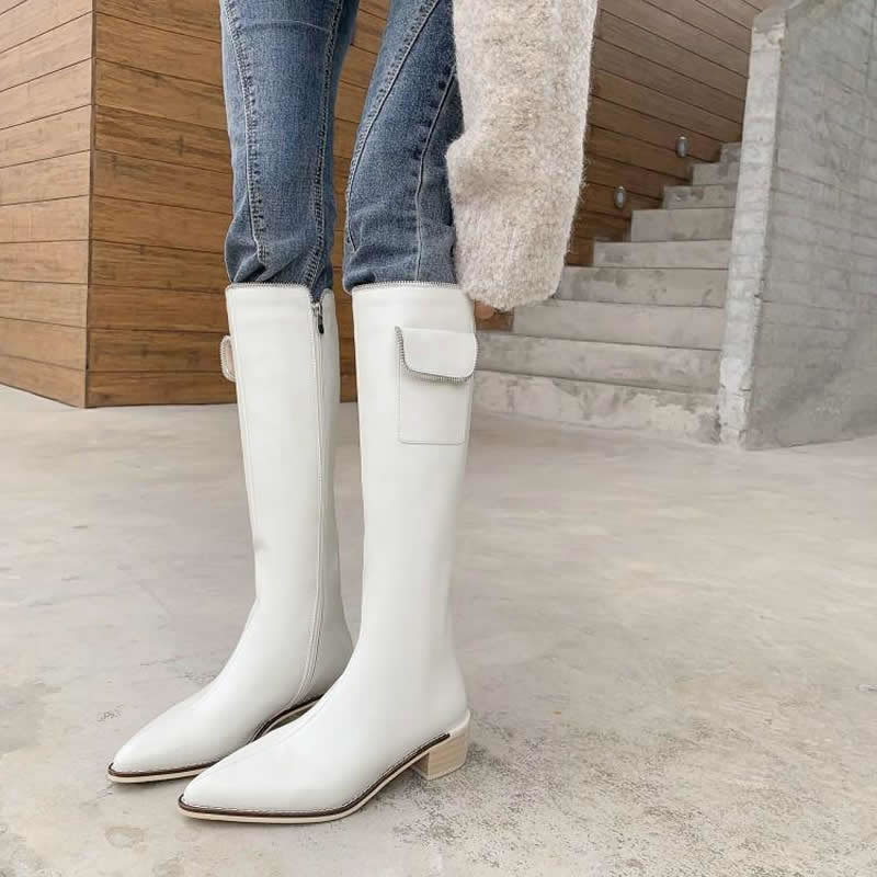 Pointed Retro Boots Image 4
