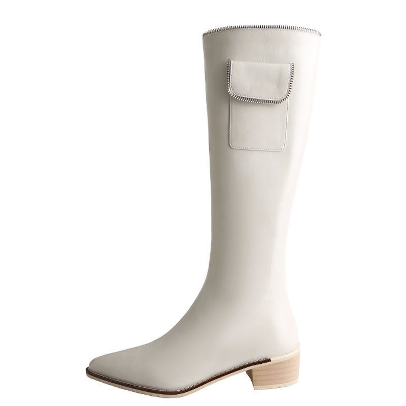 Pointed Retro Boots Image 5