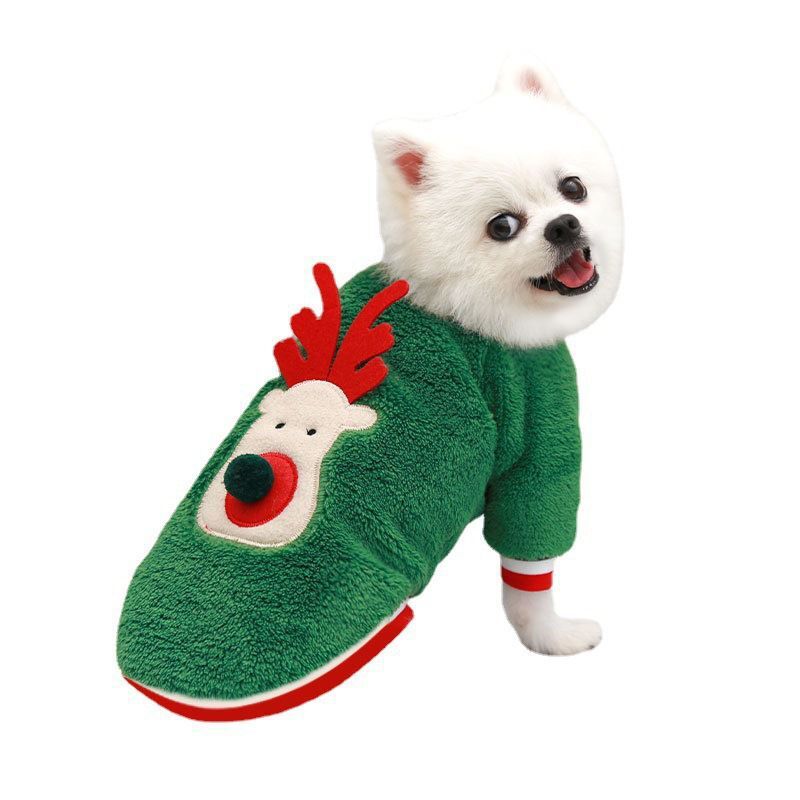 Pet Plus Velvet Christmas Print Sweater Image 3