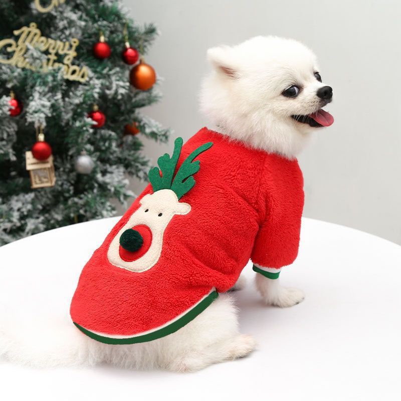 Pet Plus Velvet Christmas Print Sweater Image 2