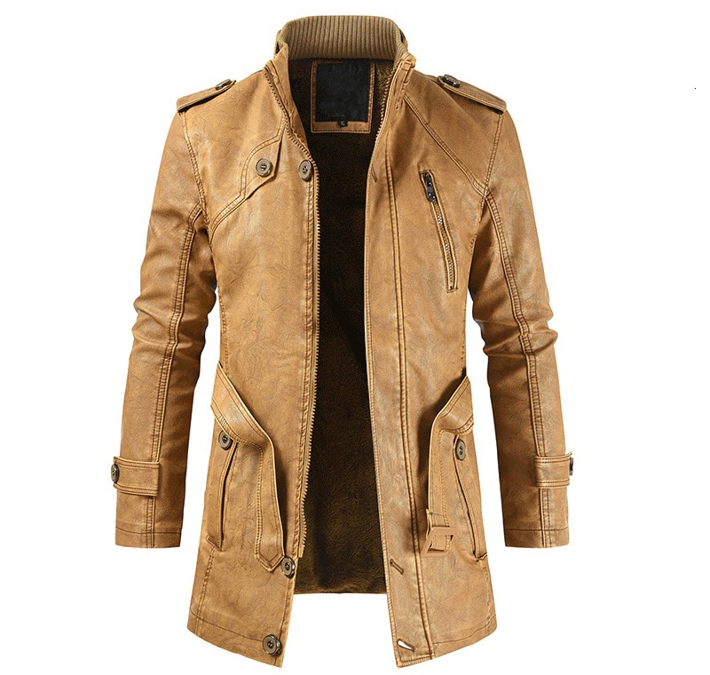 Leather Jacket Side View