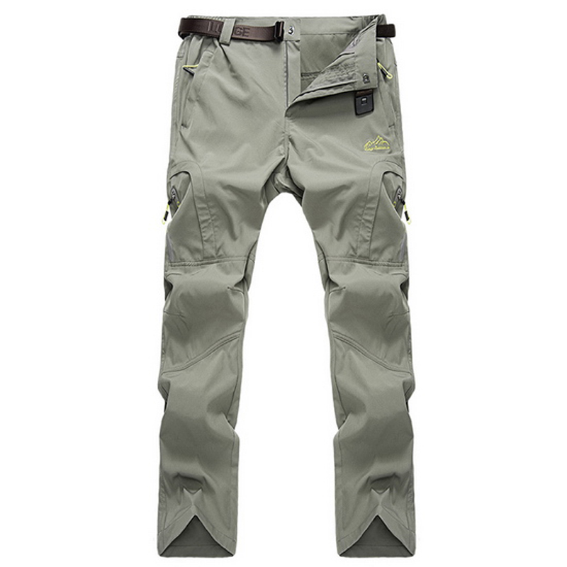 Quick-Drying Hiking Pants - Lifestyle Image - Stretch Outdoor Adventure Wear in Action