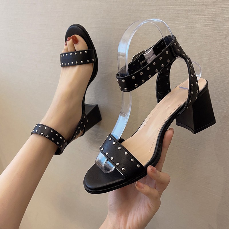 Studded Roman Sandals