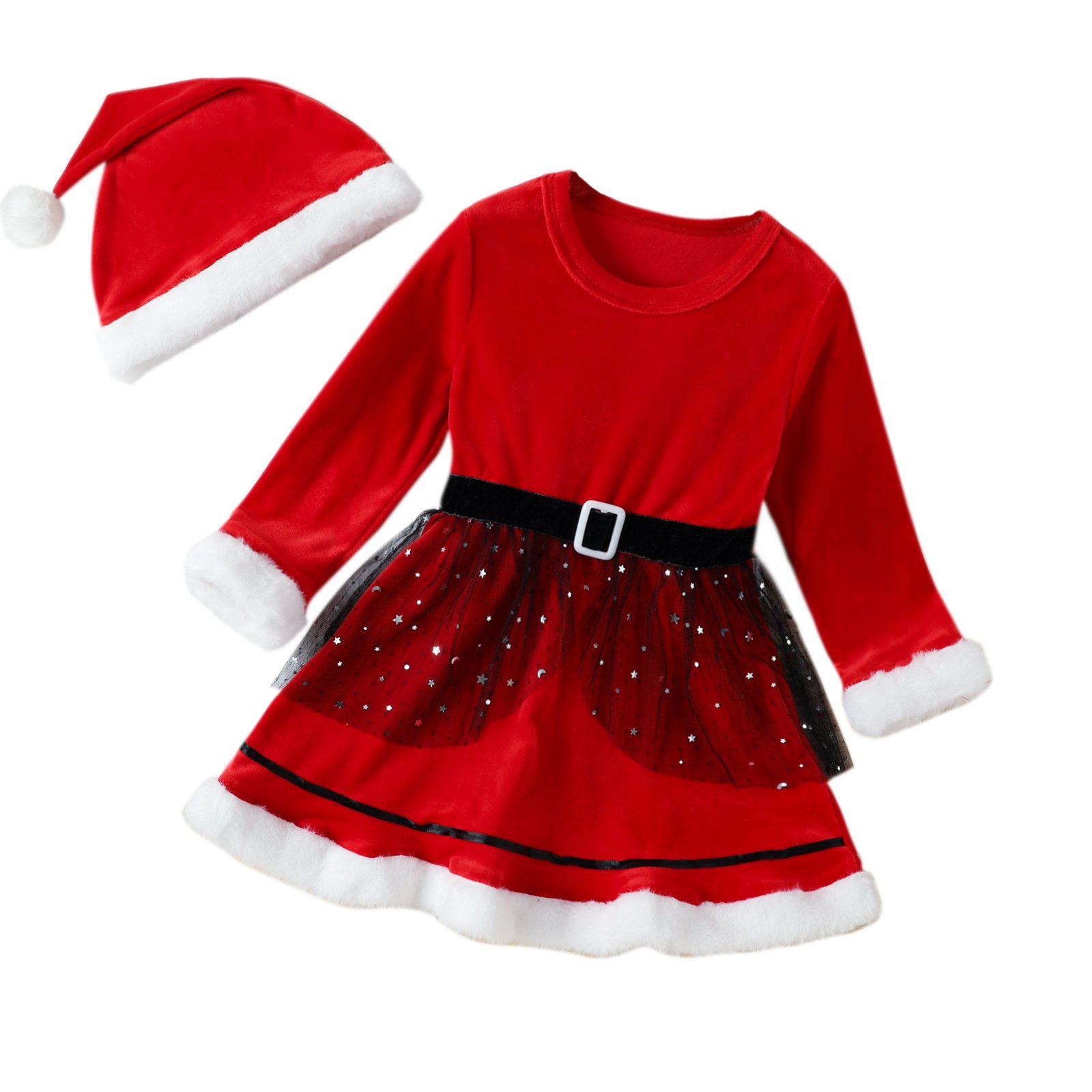 Girls' Christmas Dress Image 10