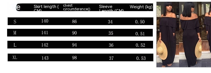 Women's Ruffled Off-shoulder Long Sleeve Dress