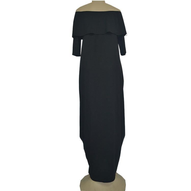 Long Sleeve Ruffled Dress