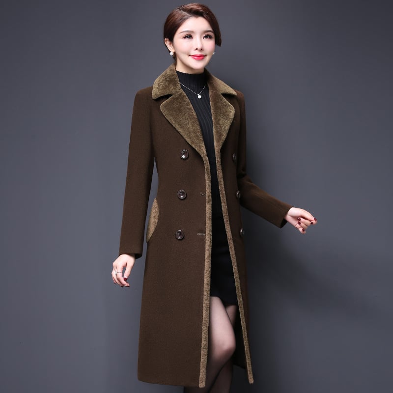 Women’s Wool Coat Image 5