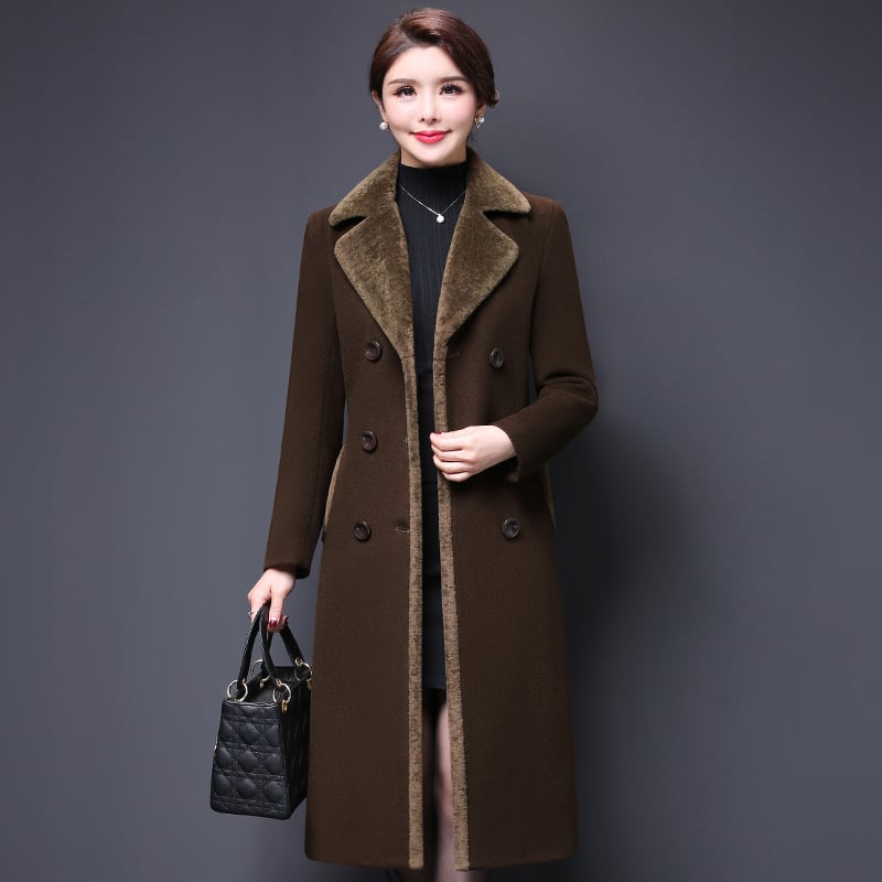 Women’s Wool Coat Image 4