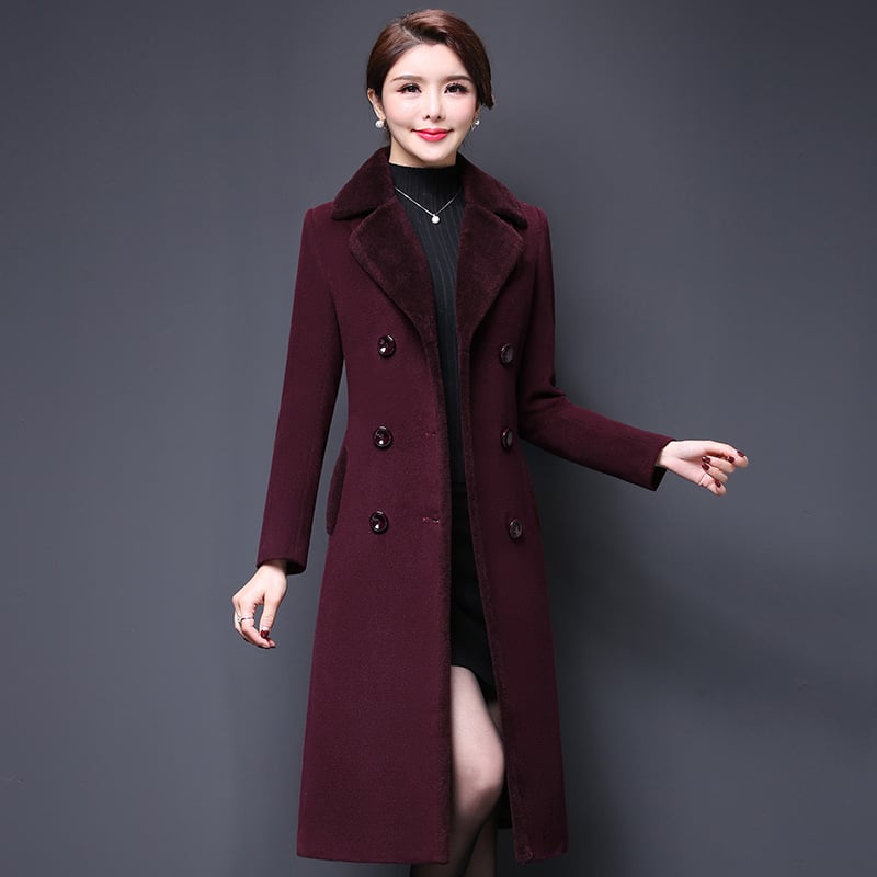 Women’s Wool Coat Image 2