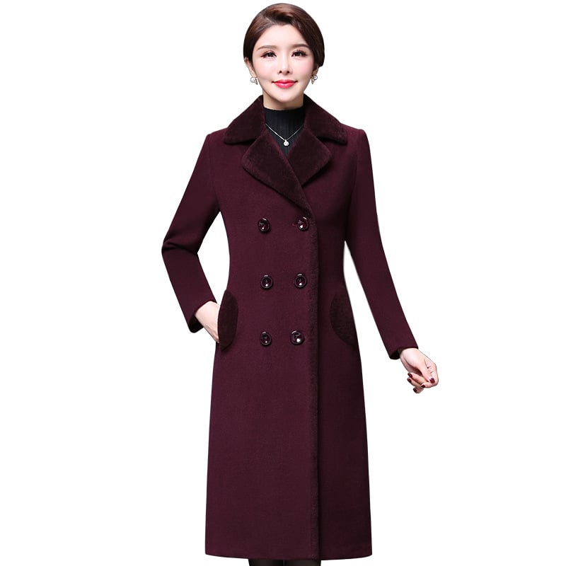 Women’s Wool Coat Image 3