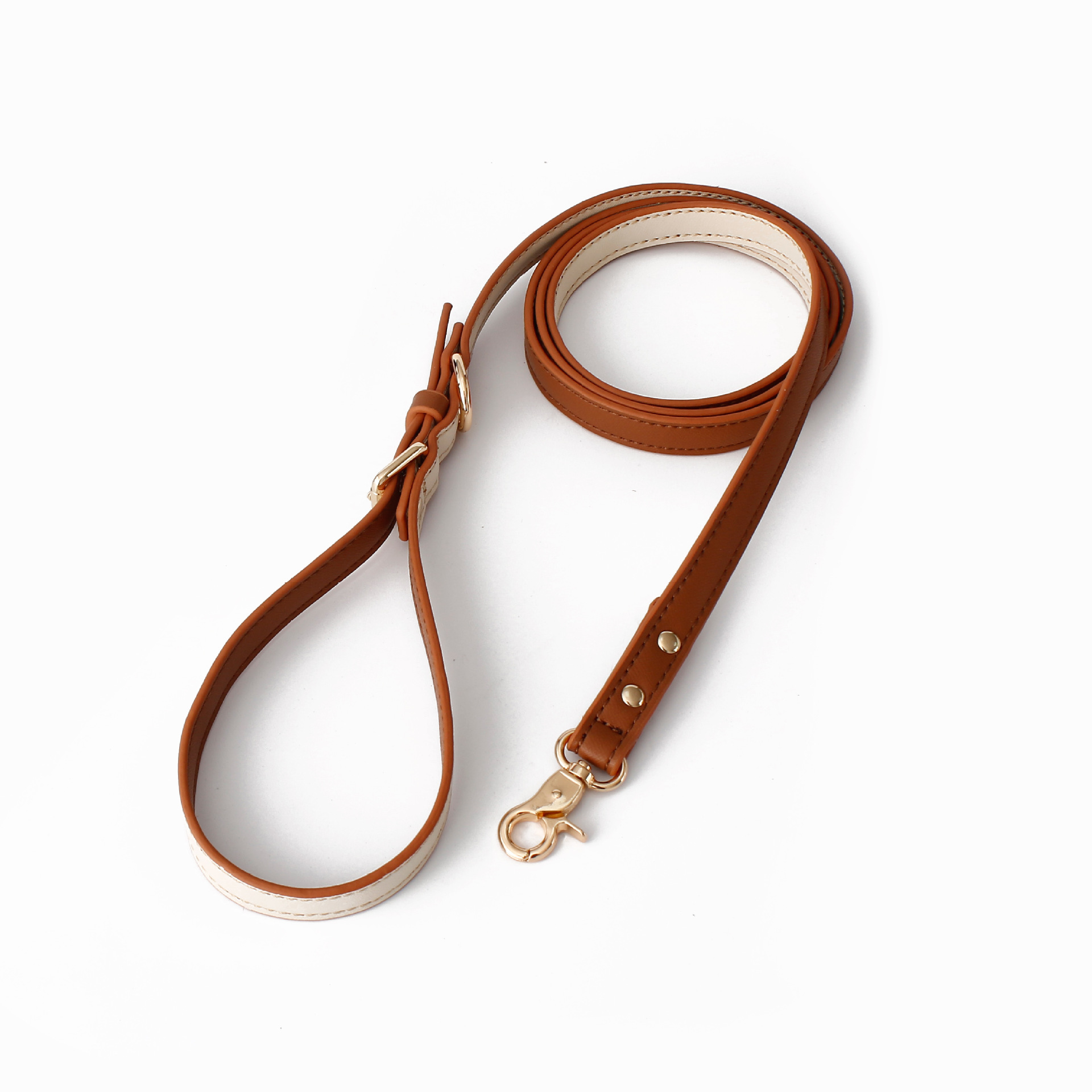 Leather Pet Dog Leash