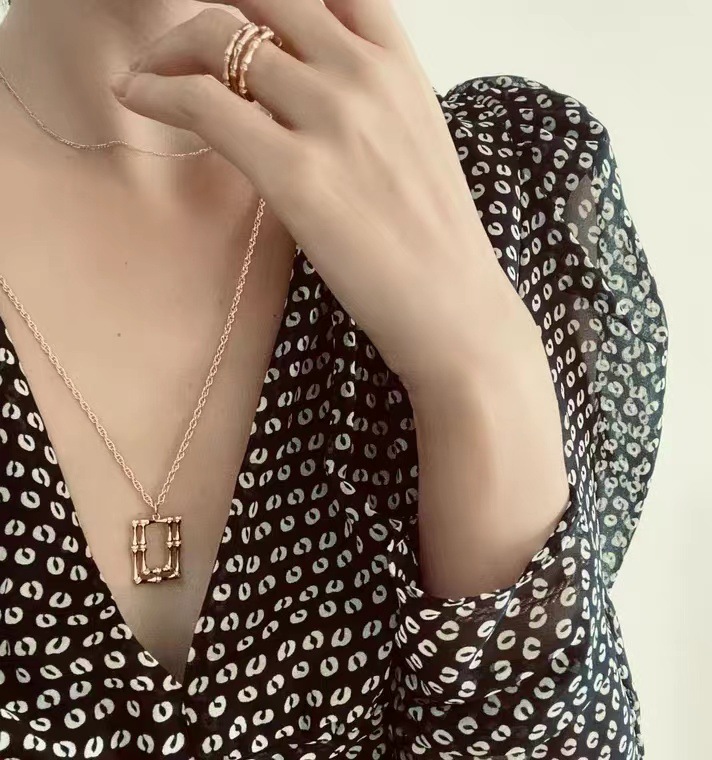 Copper Plating 18k Golden Sweater Chain - View 2