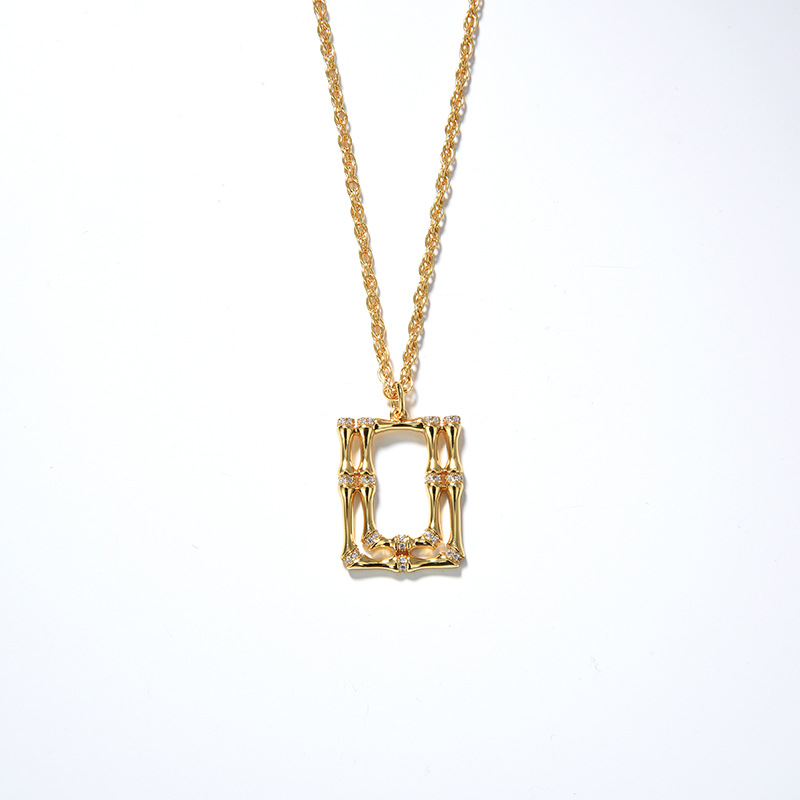 Copper Plating 18k Golden Sweater Chain - View 1