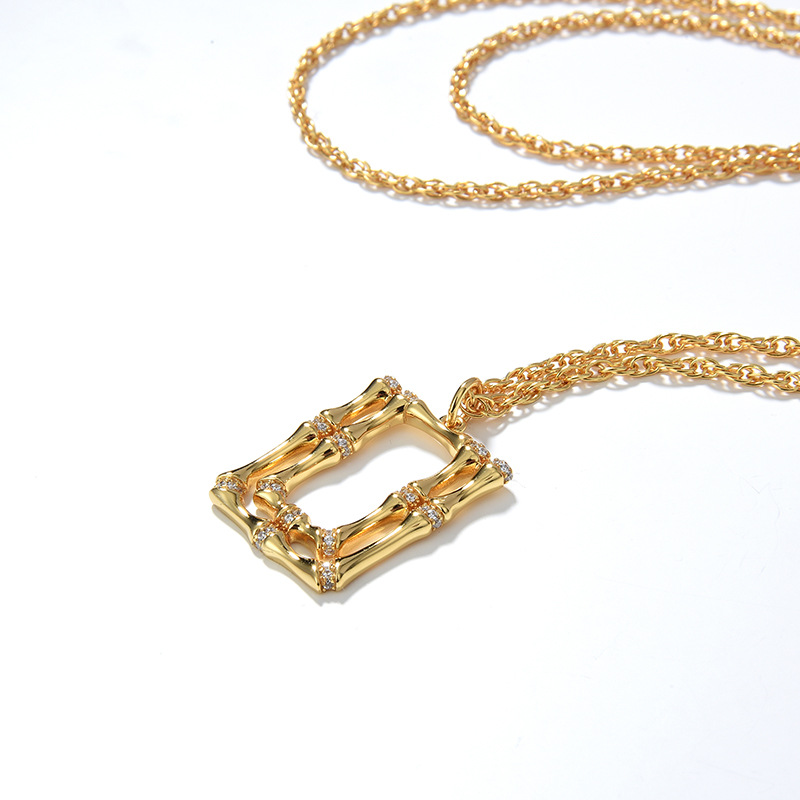 Copper Plating 18k Golden Sweater Chain - View 3